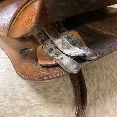 Antares France Leather Saddle