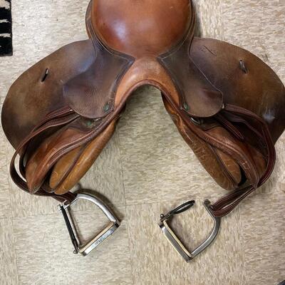 Antares France Leather Saddle