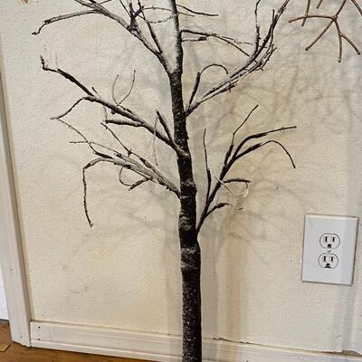 Pair of Faux Decorative Trees
