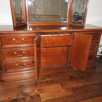 Great Mirrored  Dresser by American of Martinsville