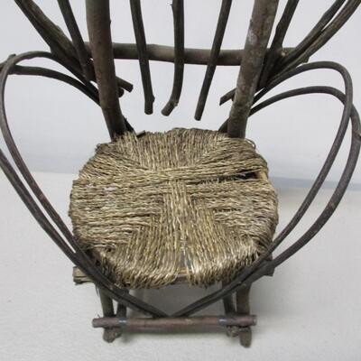 Doll House Size Twig Chair