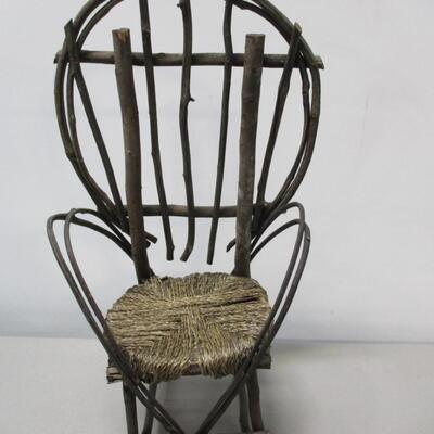 Doll House Size Twig Chair