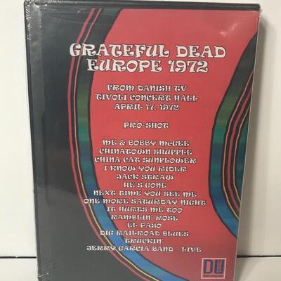 Lot 25: Grateful Dead Europe 1972 Sealed DVD