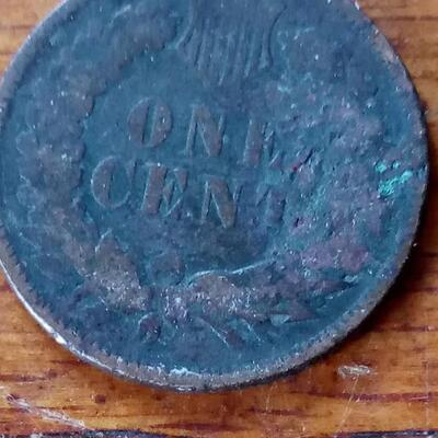 LOT 7  1874 INDIAN HEAD PENNY