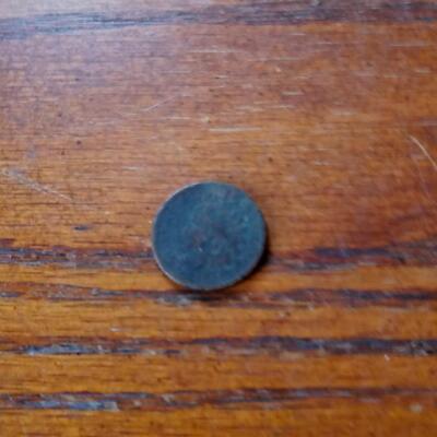 LOT 7  1874 INDIAN HEAD PENNY