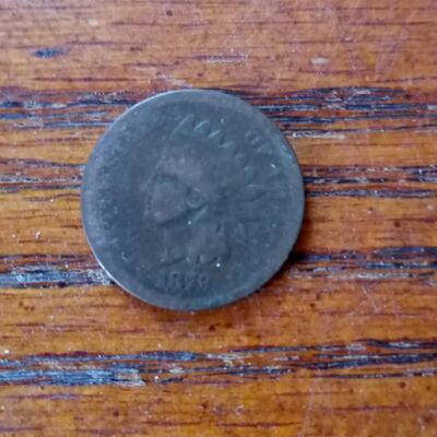 LOT 17  1879 INDIAN HEAD PENNY