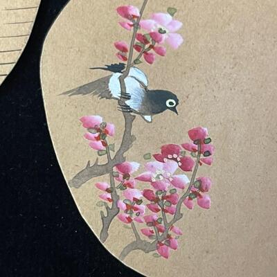 12 Vintage Hand Painted Paper Lantern Place Cards