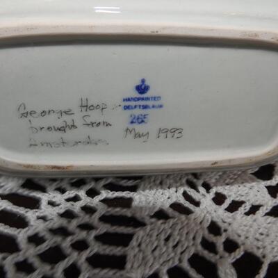 Delft trey cup and saucer