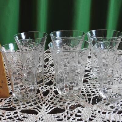 Footed juice glass
