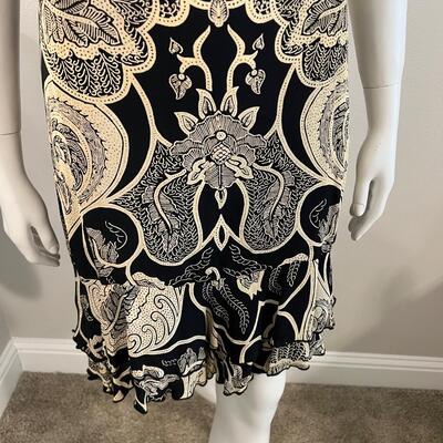 LOCO LINDO ~ Sleeveless Ruffled Dress ~ Size Medium