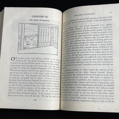 Lovely and Rare Japanese Fabric-Bound book SLIDING DOORS