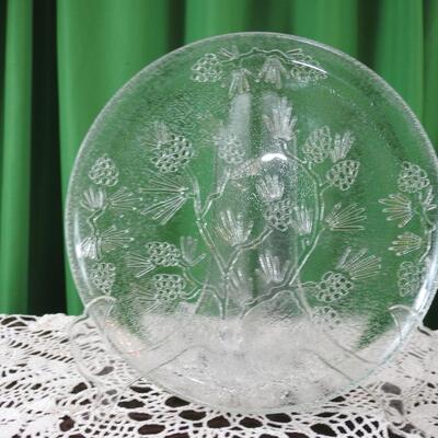 Ponderosa Pine Platter by Indiana Glass