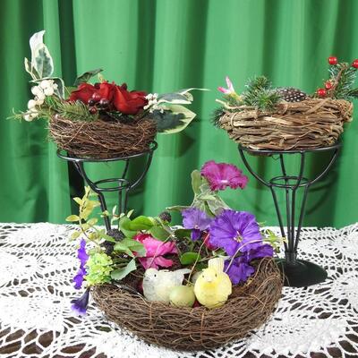 Bird nest decor