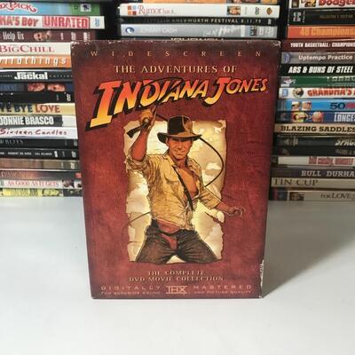 Lot 62: Huge Movie Collection  - DVD, VHS, Indiana Jones, Rocky, Kids, Comedy, Music