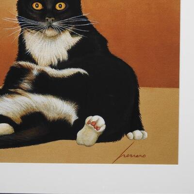 Framed Cat Art