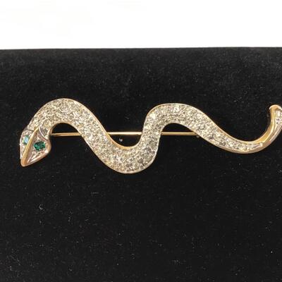 Snake brooch