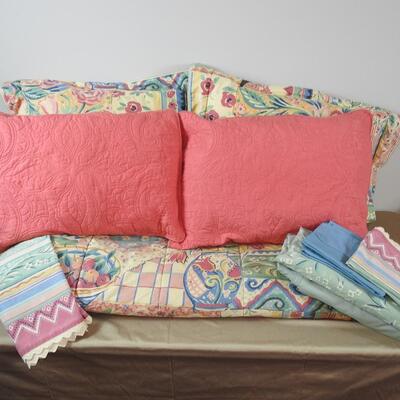 Full size comforter set