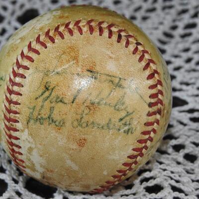 1952 Texas League Tulsa Oilers Signed Baseball