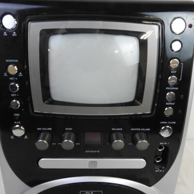 The Singing Machine Karaoke Machine Model: STVG-519, 2 Mic Inputs, Works