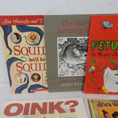 16 Animal Children Story Books: Oink? to The Stray Dog