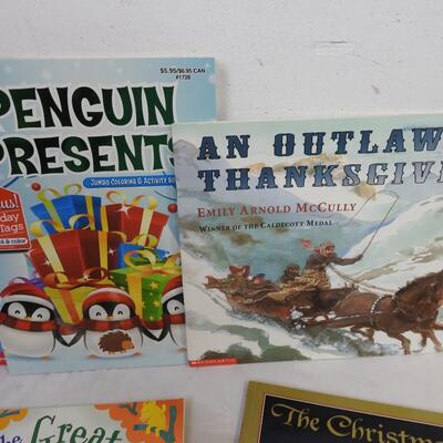 9 Thanksgiving and Christmas Books: The Christmas Ship to An Outlaw Thanksgiving