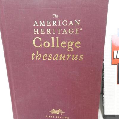 7 Writing Resource Books: College Thesaurus to News Writing