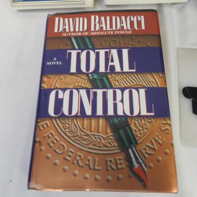 6 Novels: 3 Readers Digest, 2 Paul Evans Novels and Total Control