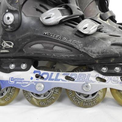 Rollerblade US Men 9 Size, Faded Purple Color, Scratched Up but Smooth Wheels