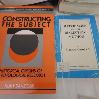 Textbooks and Educational Material: Calculus and Biology to Psychology