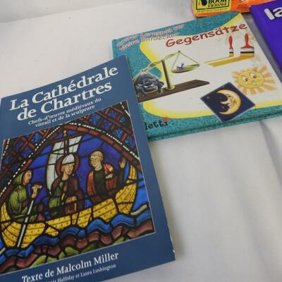 12 Miscellaneous Language Books: Kids to Novels, Italian, German and Japanese
