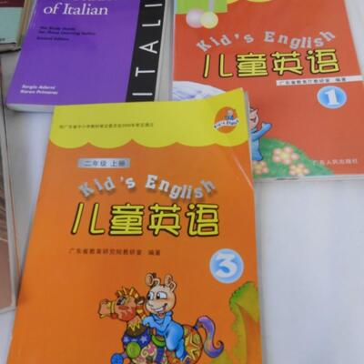 12 Miscellaneous Language Books: Kids to Novels, Italian, German and Japanese