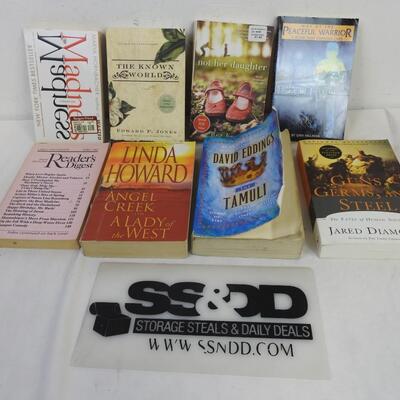 8 Novels: Guns, Germs, and Steel to The Known World to Peaceful Warrior