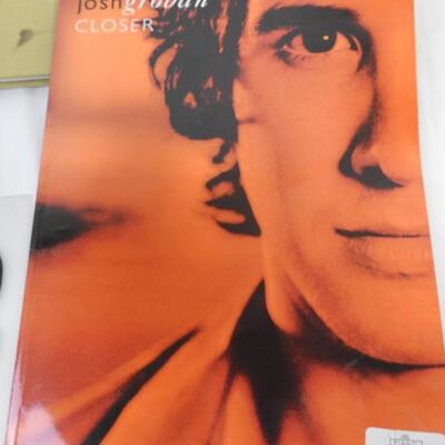 Music and Art Media: Josh Groban Closer Songbook, Painting and Art Books etc.