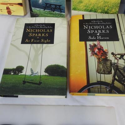 4 Fiction Nicholas Sparks Books: The Notebook -to- Safe Haven