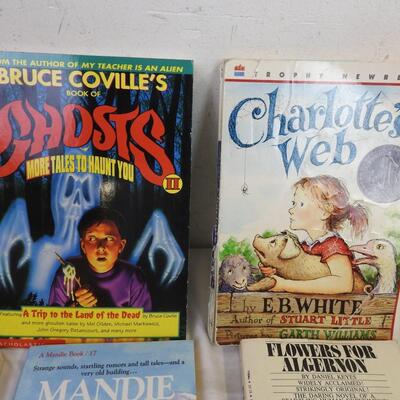 12 Children Books: Charlotte's Web to The BFG Roald Dahl, Paperbacks