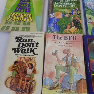 12 Children Books: Charlotte's Web to The BFG Roald Dahl, Paperbacks