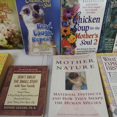 10 Books: Chicken Soup for the Soul, What to Expect the First Year