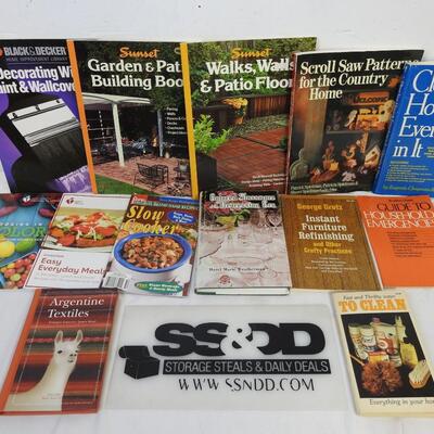 13 Non-Fiction Books, To Clean, Slow Cooker, Instant Furniture Refinishing
