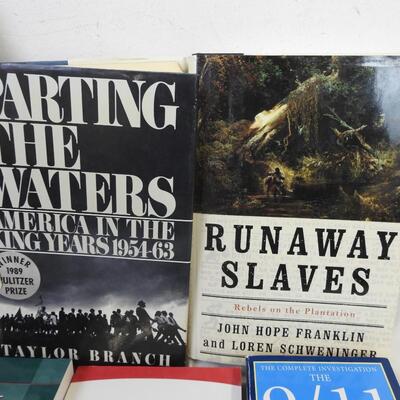 7 Non-Fiction Books, A Nation Challenged, Parting the Waters, Stone Wall