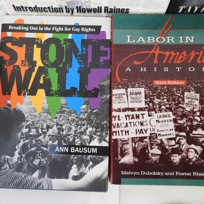 7 Non-Fiction Books, A Nation Challenged, Parting the Waters, Stone Wall