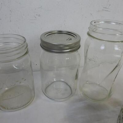 13 pc Canning Jars, Kerr, Jelly Jars