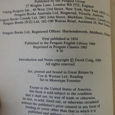 5 Books, All By Charles Dickens, Vintage