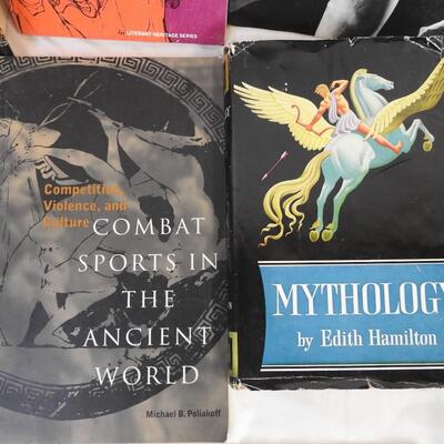 5 Books on Ancient Greece, Mythology, Olympic Games