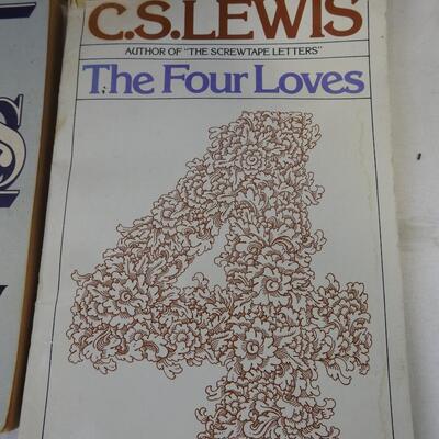 6 Books on C.S. Lewis, The Great Divorce, Life and Works of C.S. Lewis