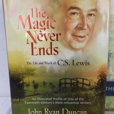 6 Books on C.S. Lewis, The Great Divorce, Life and Works of C.S. Lewis