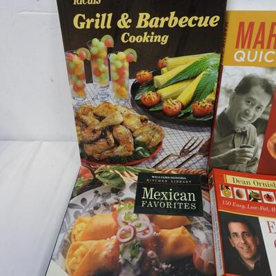 7 Cookbooks, Dessert Bouquets, Grill & Barbecue Cooking, Mexican Favorites