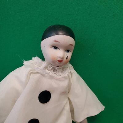 Clown Porcelain Doll