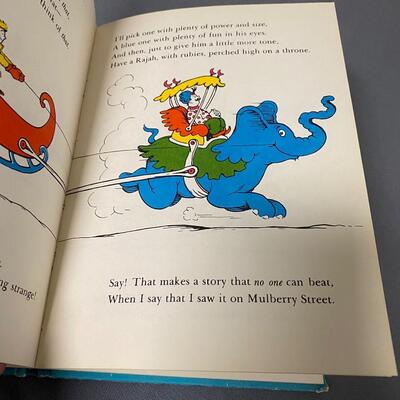 Vintage Dr. Seuss "And To Think I Saw It On Mulberry Street" Book)