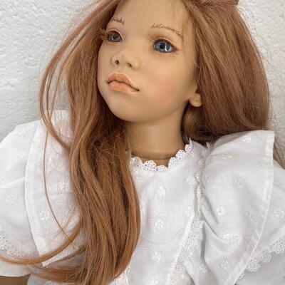 Annette Himstedt "Tara" Dolle marks on legs as shown in photos - $150 (GURV40)