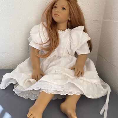 Annette Himstedt "Tara" Dolle marks on legs as shown in photos - $150 (GURV40)